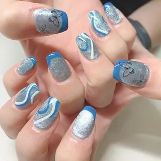 カラー ネイル Cozy_ ilumのネイルデザイン