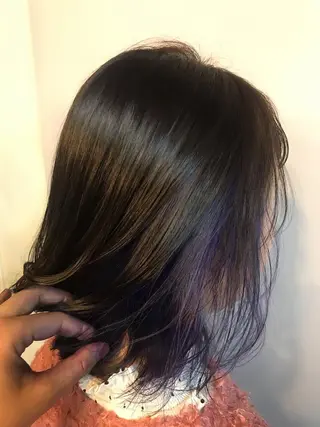 ショート カラー パーマ ヘアアレンジ 年間1500人担当 代表 南一路のヘアスタイル