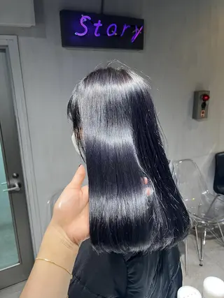 カラー ワンホン🇨🇳レイ ヤー🥀横浜101のヘアスタイル