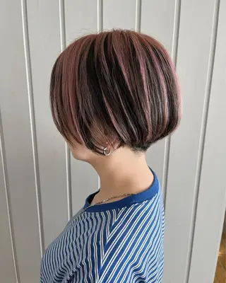 ショート anon所属・田中 結月のヘアスタイル