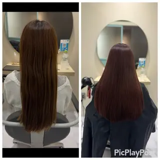 ロング 丹野 圭太のヘアスタイル