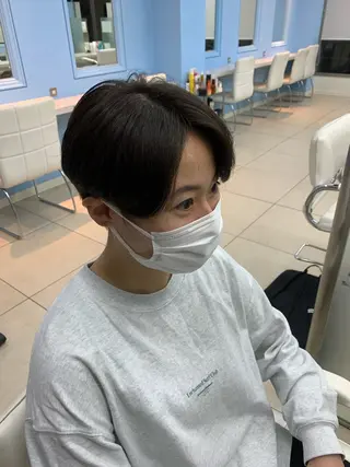 ショート メンズ ✂︎✂︎レディースの メンズカット屋さんのヘアスタイル