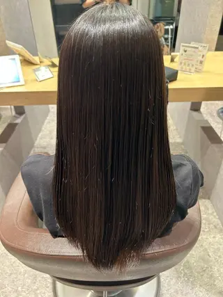 セミロング Moana大宮店所属・石坂駿伍/縮毛矯正/ ストレート/髪質改善のヘアスタイル