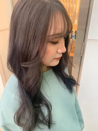 セミロング カラー N° il duca 札幌のヘアスタイル