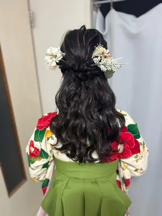 ヘアアレンジ 鷲見 望のヘアスタイル