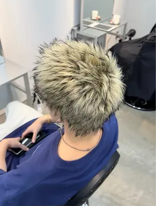 ショート 松井 佑太のヘアスタイル