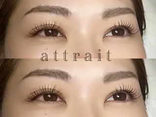 マツエク・マツパ attrait プライベートサロンのマツエク・マツパデザイン