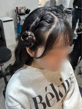 ロング lmu by if所属・程塚 七海のヘアスタイル