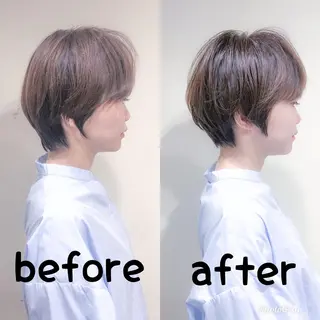 ショート 北條 優輝のヘアスタイル