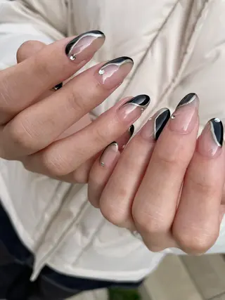 ロング カラー ヘアアレンジ キッズ ネイル マツエク・マツパ アイブロウ 福田 加奈のネイルデザイン