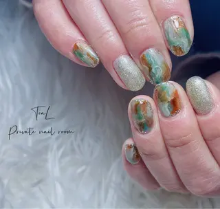 ネイル TeaL nailのネイルデザイン
