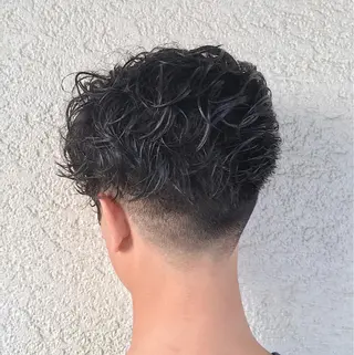 パーマ メンズ メンズサロンLOSS所属・メンズサロン rootのヘアスタイル