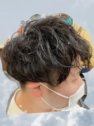 ショート パーマ メンズ EYEstylist ·ai MOERIのマツエク・マツパデザイン