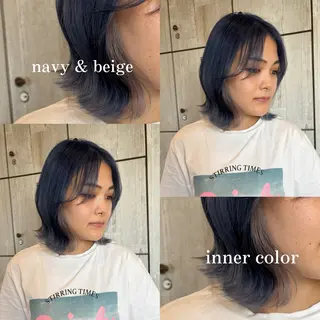 ミディアム カラー 理想実現/ カラー特化🧸こころのヘアスタイル
