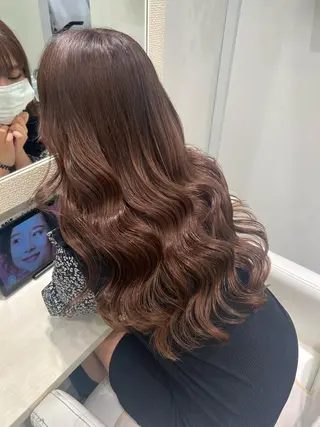ロング カラー Lapis 池袋店所属・MASHIRO 🩵Lapis池袋店のヘアスタイル