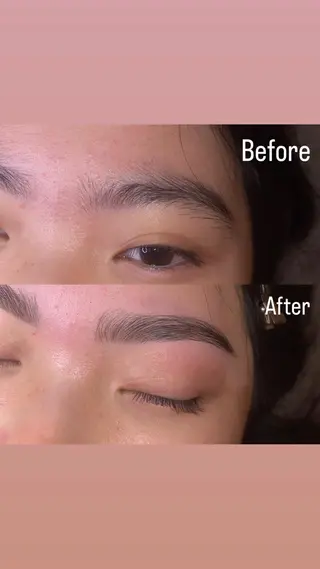 アイブロウ オズエフ所属・桑 奈都美の眉毛・アイブロウイメージ