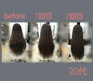 ロング 髪質改善専門店　Retaaan 天神店所属・髪質改善専門店 Retaaanのヘアスタイル