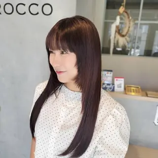 ロング ROCCO ひなこのヘアスタイル
