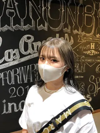 ミディアム the OSCAR所属・韓国ヘアスタイリスト Harukaのヘアスタイル