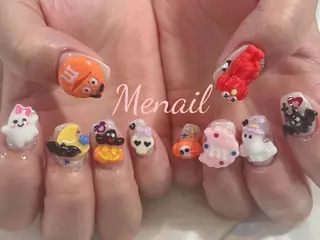 ネイル 🤍POP可愛い🧸 Menailのネイルデザイン