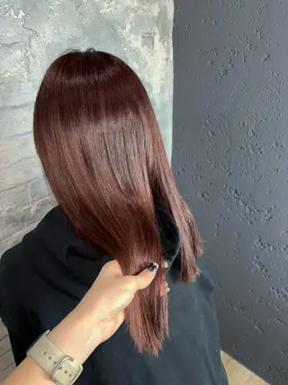 カラー 所沢カットモデル🩵 ゆう❄️🍒のヘアスタイル