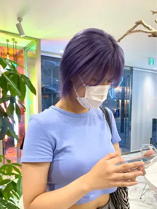 ショート カラー otoha☆カラー/ レイヤー/八王子のヘアスタイル