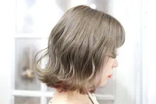 ミディアム カラー ✨池袋ブリーチ特化 Hibiki✨のヘアスタイル