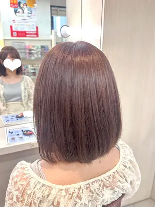 ショート エクステ/つやカラー /暖色/みさき🐱のヘアスタイル