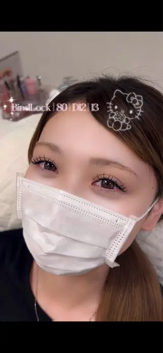 マツエク・マツパ Lucy's Eyelash & Nail 小倉店所属・Lucy's suzukaのマツエク・マツパデザイン