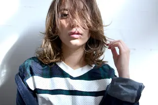 ミディアム カラー パーマ Mira 代表 SEKIのヘアスタイル