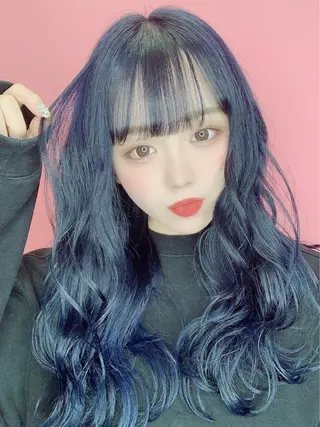 ロング カラー 🪞上品で可愛い韓国 ヘア🪞Rikutoのヘアスタイル