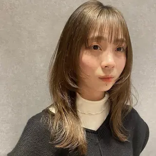 蘆谷 華帆のヘアスタイル