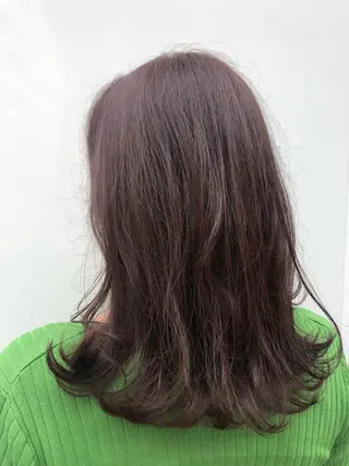 ミディアム Lia所属・縮毛矯正の達人 ☆ 松本のヘアスタイル