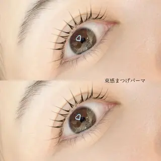 マツエク・マツパ Sakuraෆ˚* 艶カラー×まつパ💖のマツエク・マツパデザイン