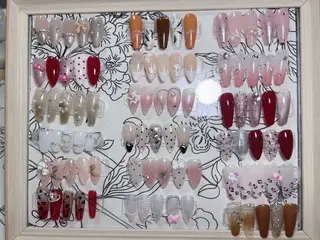 ネイル 🎀Pink ピンク🎀のネイルデザイン