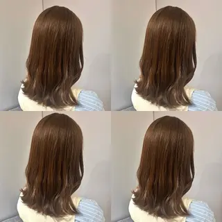 ロング カラー 髪質改善カラー✖︎ 縮毛矯正✨️店長純大のヘアスタイル