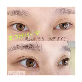 マツエク・マツパ and Rita 蒲生店所属・andRita蒲生店 kanouのマツエク・マツパデザイン