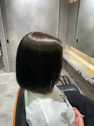カラー 栗山 蒔梓のヘアスタイル