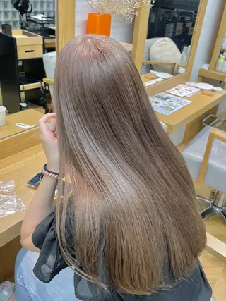 カラー 暖色/透明感カラー /nanami🌼のヘアスタイル