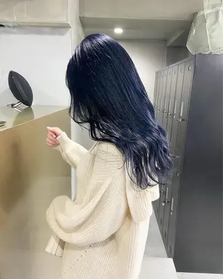 ロング カラー yuna/ボブカット /ハイトーンカラーのヘアスタイル