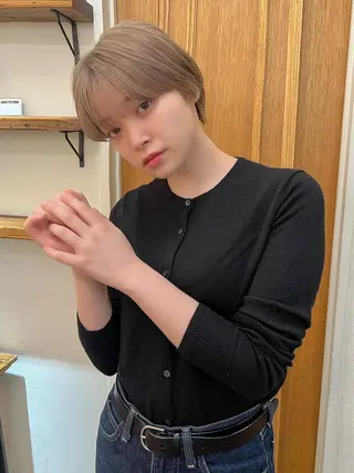 ショート MAKES表参道所属・小野里 樹のヘアスタイル