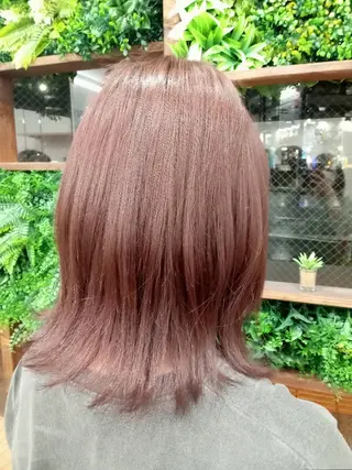 ミディアム カラー クラウドヘアー北仙台店所属・青木沙樹️☃️✂️ クラウドヘアー北仙台のヘアスタイル