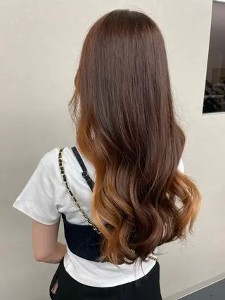 ロング 福田 拓人のヘアスタイル
