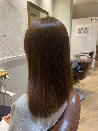 セミロング musiiik saya/今泉のヘアスタイル