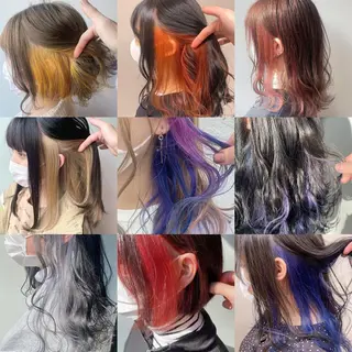 ミディアム カラー ヘアアレンジ メンズ キッズ 全色特化美容師 /コウスケ🎨のヘアスタイル