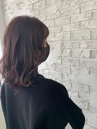 ミディアム カラー ブリーチ特化 ハイトーンRYOYAのヘアスタイル