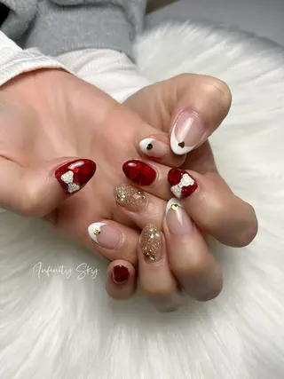 ネイル infinity skyのネイルデザイン