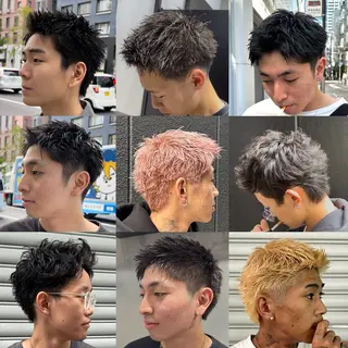 ショート メンズ GO TODAY シェアサロン心斎橋edel店所属・【メンズ特化美容師】 岩城　昇悟のヘアスタイル