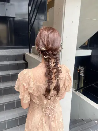 ヘアアレンジ 東梅田エリアカラー ヘアセットNo. 1のヘアスタイル