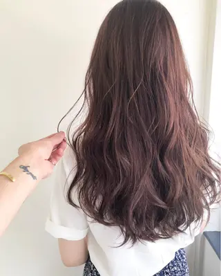 カラー 桑原 希吏のヘアスタイル
